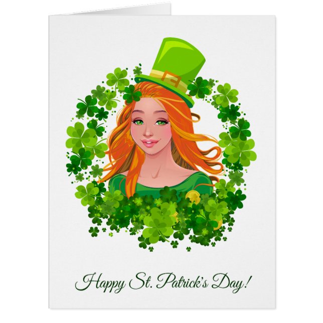 St. Patrick's Day.  (Front)