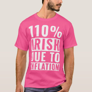 St Patricks Day 110 Irish Roots Ireland Funny Iris T-Shirt