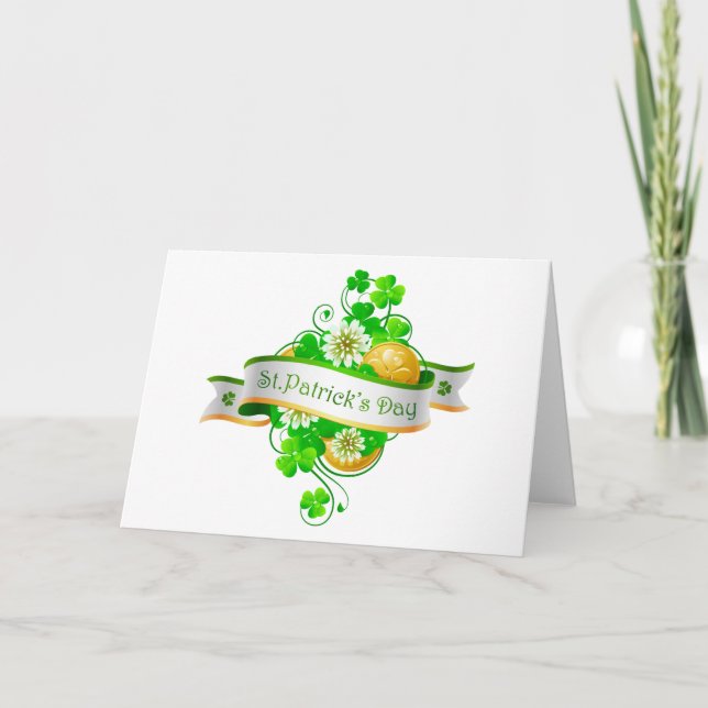 St. Patrick's Day 20 Card (Front)