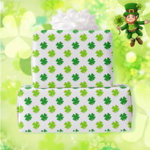 St. Patrick's Day 4 Leaf Clover Lucky Shamrock