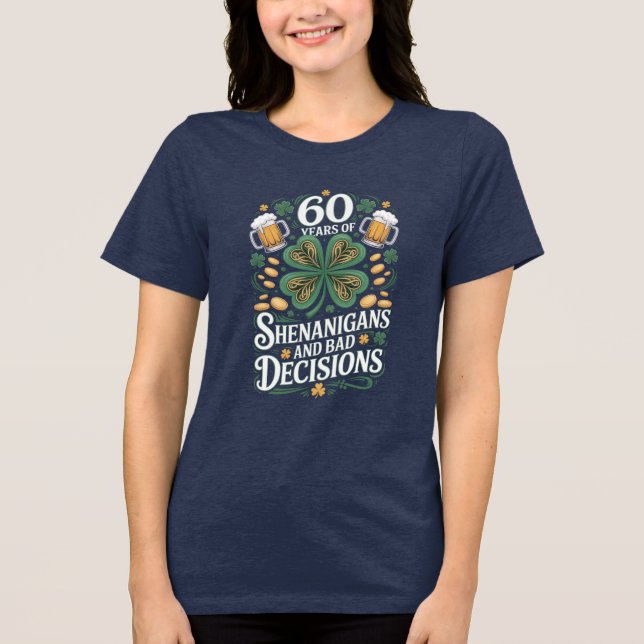 St. Patrick's Day 60th Women's Tee (Front)