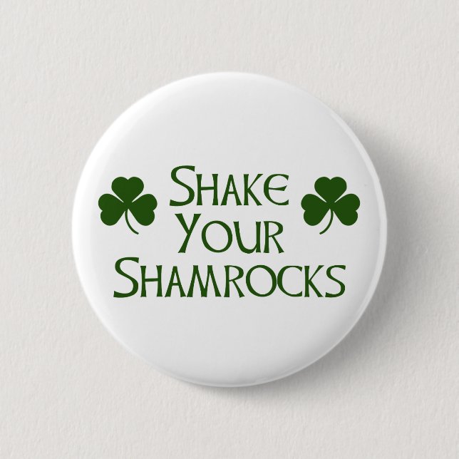 St. Patricks Day 6 Cm Round Badge (Front)