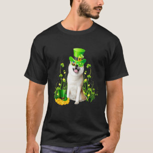 St Patricks Day Akita Irish Dog R T-Shirt