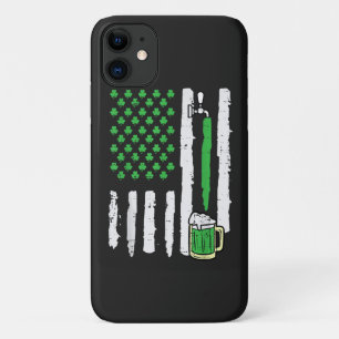St Patricks Day America Flag Saint Case-Mate iPhone Case