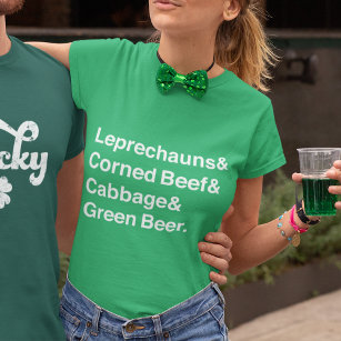 St. Patrick's Day Ampersand Design T-Shirt