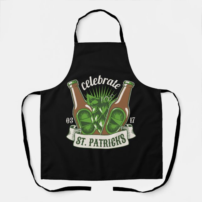 St patricks day apron (Front)