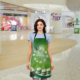 St Patrick's Day Apron
