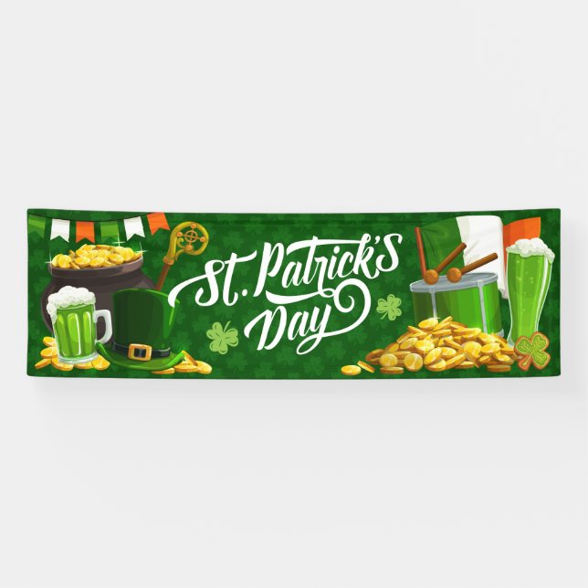 St. Patrick's Day Banner (Horizontal)