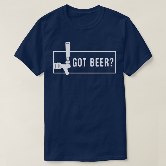 st patricks day bartender Beer T-Shirt (Design Front)