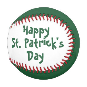 St. Patrick's Day baseball by dalDesignNZ