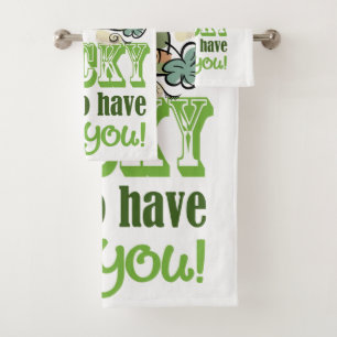 St. Patrick's Day Bathroom Towel Sets