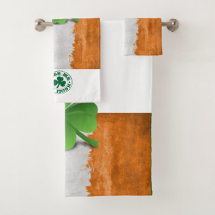 St. Patrick's Day Bathroom Towel Sets