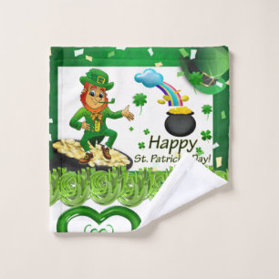 St. Patrick's Day Bathroom Towel Sets