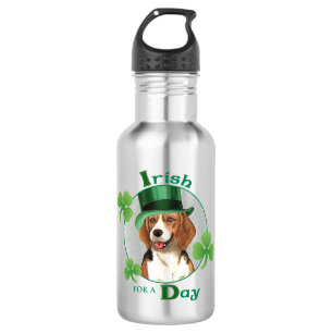 St. Patrick's Day Beagle 532 Ml Water Bottle