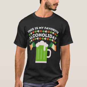 St patrick's day beer drinking paddy alcoholiday T-Shirt