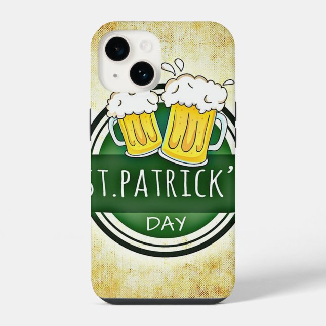 St. Patrick's Day Beers iPhone Case (Back)