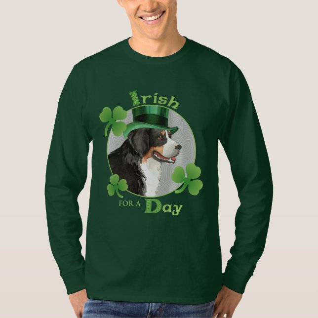 St. Patrick's Day Berner T-Shirt (Front)