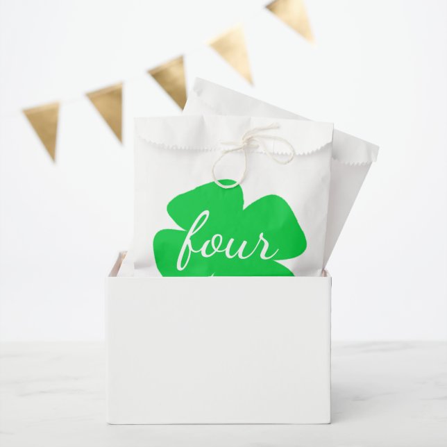 St Patrick's Day Birthday Favour Bags (Party)