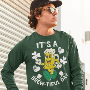 St. Patrick's Day Brew Funny Pun  T-Shirt