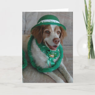 ST. PATRICKS DAY BRITTANY - Customised Card