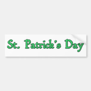 St. Patrick's Day Bumper Sticker