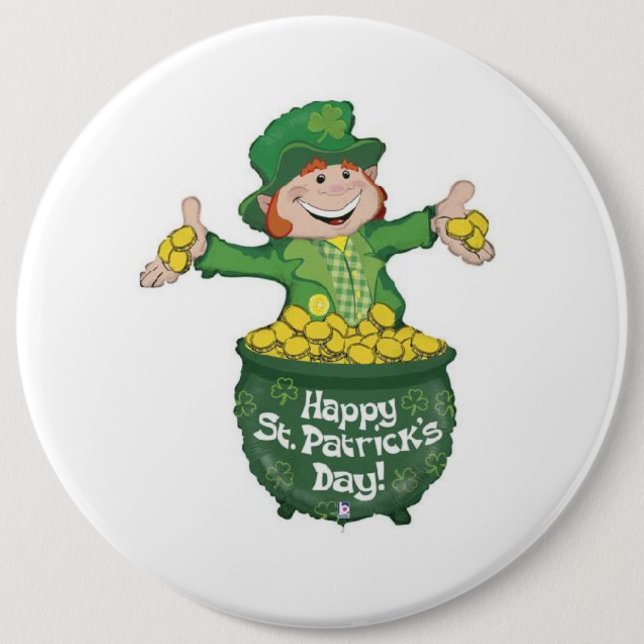 St Patrick's Day Button (Front)