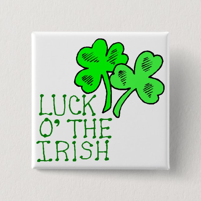 St. Patrick's Day  Button (Front)