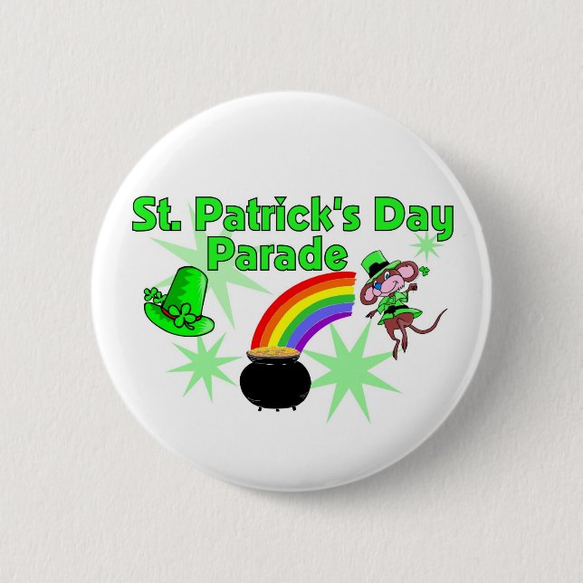 St. Patrick's Day Button (Front)