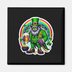 St Patrick's Day Bylor Of The Evil Eye Irish Demon Magnet