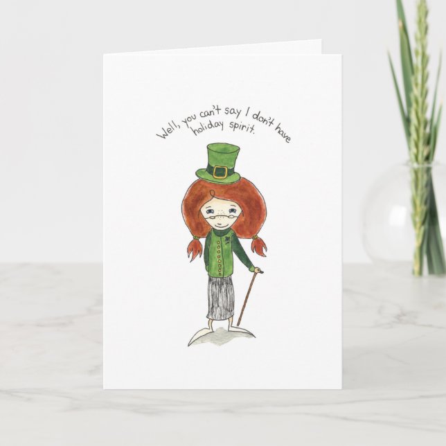St. Patrick's Day Card (Front)