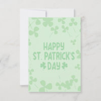 St. Patrick's Day Card