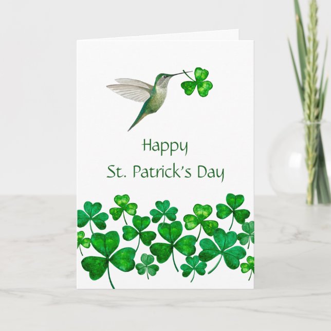 St. Patrick's Day Card (Front)