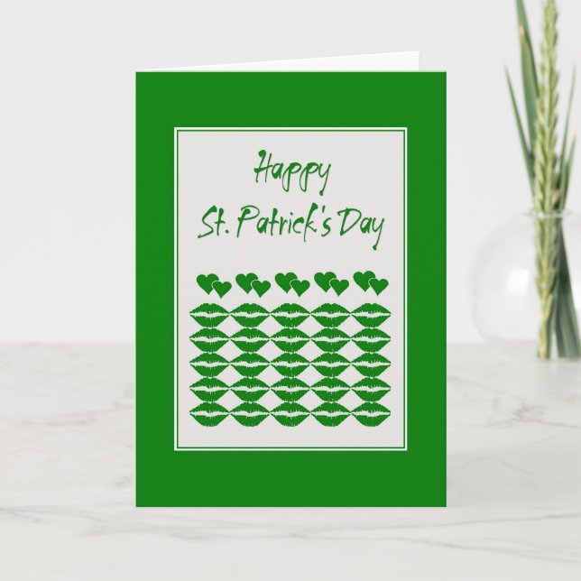 St. Patrick's Day Card (Front)