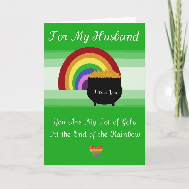 St. Patrick's Day Card - Husband (Front)