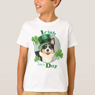 St. Patrick's Day Cardigan Welsh Corgi T-Shirt