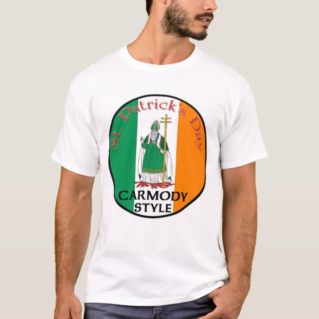 St. Patrick's Day - Carmody Style T-Shirt (Front)