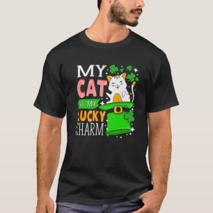St Patricks Day Cat Is My Lucky Charm T-Shirt