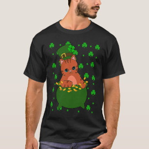 St Patrick's Day Cat Shamrock St Patrick's Day 1 T-Shirt