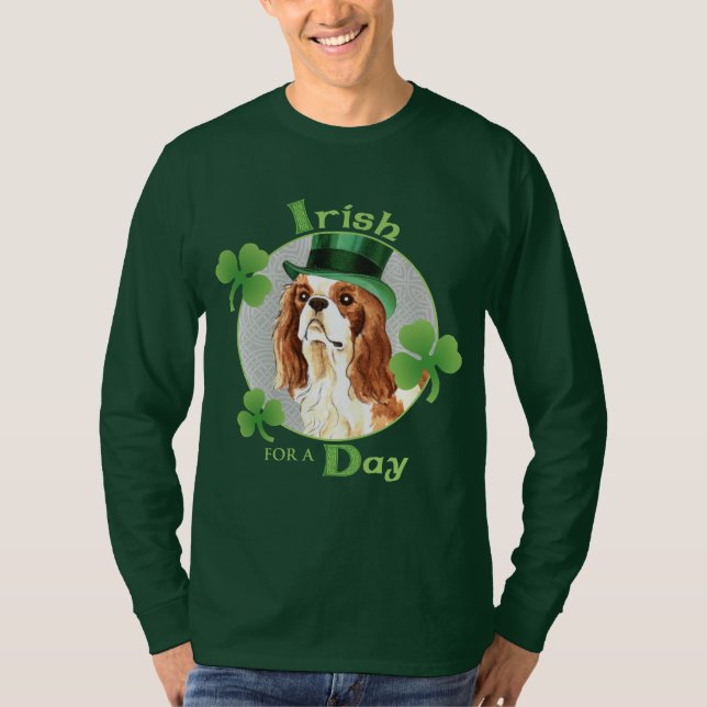 St. Patrick's Day Cavalier T-Shirt (Front)