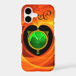 ST PATRICK'S DAY CELTIC HEART,SHAMROCK MONOGRAM