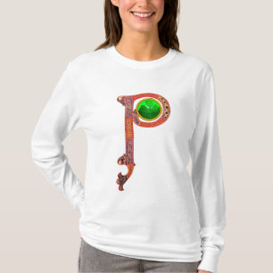 ST PATRICK'S DAY CELTIC P MONOGRAM  WITH SHAMROCK T-Shirt
