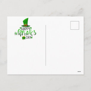 St. Patrick's Day Chihuahua dog Holiday Postcard