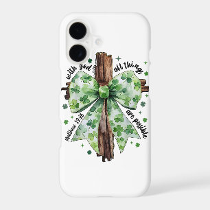 St. Patrick's Day Christian Faith Clover Shamrock