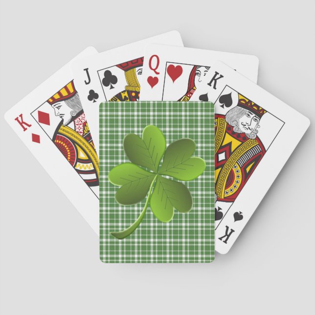 St. Patrick's Day Classic Playing Cards (Back)
