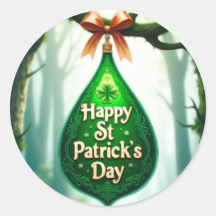 St. Patrick's Day Classic Round Sticker