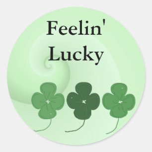 St. Patrick's Day Classic Round Sticker