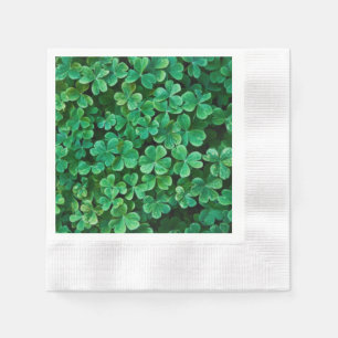 St. Patrick's Day Clover patch Napkin