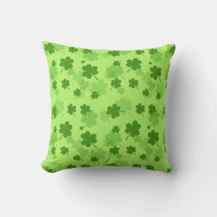 St. Patrick's Day Clover Pillow