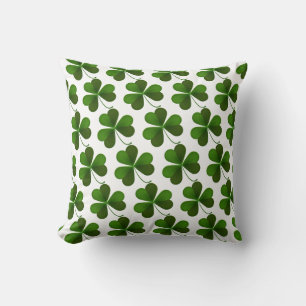 St. Patrick's Day Clover Pillow