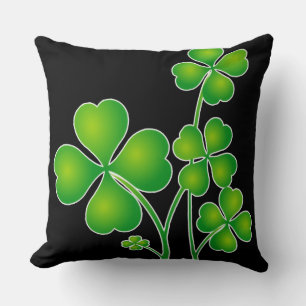 St. Patrick's Day Clover / Shamrocks + your ideas Cushion